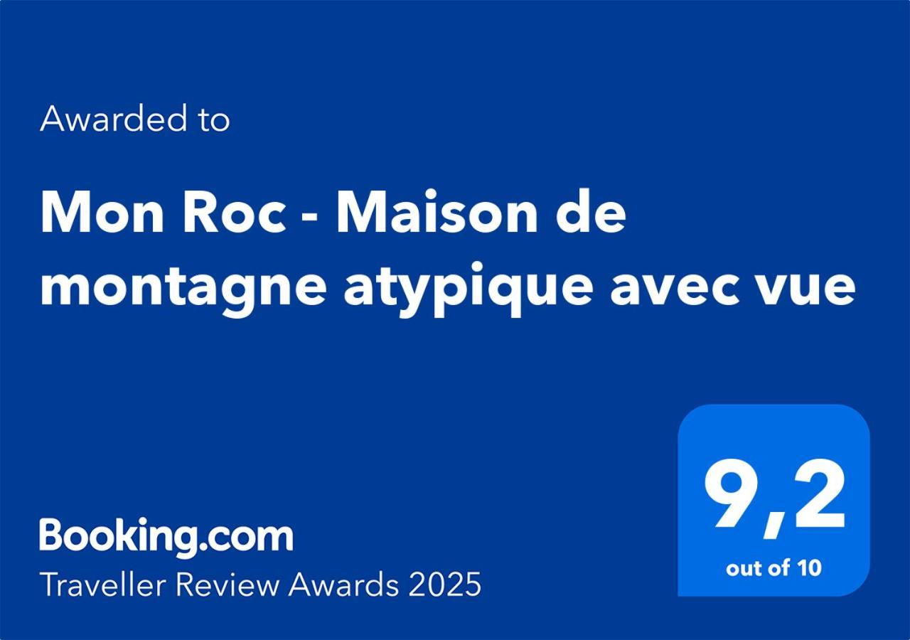 Mon Roc - Maison De Montagne Atypique Avec Vue La Grave Exterior photo